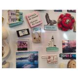 Huge Lot of Assorted Refrigerator Magnets Huge Lot of Assorted Refrigerator Magnets