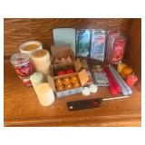 Lot of Candles and Wax Warmer Lot of Candles and Wax Warmer