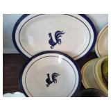 Lot of Assorted Serving Bowls and Plates Lot of Assorted Serving Bowls and Plates