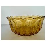 Anchor Hocking Fairfield Amber Glass Bowl, Swan Amber Glass Trinket Bowl Anchor Hocking Fairfield Amber Glass Bowl, Swan Amber Glass Trinket Bowl