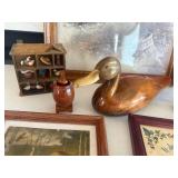 Assortment of Home Decor - White Pitcher Lamp, Duck Decor and More! Assortment of Home Decor - White Pitcher Lamp, Duck Decor and More!
