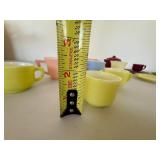 Mid Century Hazel Atlas Tea Party Dishes w/ Teapot Mid Century Hazel Atlas Tea Party Dishes w/ Teapot