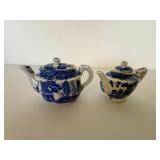Vintage Blue Willow China Childs Tea Party Vintage Blue Willow China Childs Tea Party