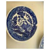 Vintage Blue Willow China Childs Tea Party Vintage Blue Willow China Childs Tea Party