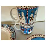 Snowman Dishes Snowman Dishes