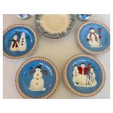 Snowman Dishes Snowman Dishes