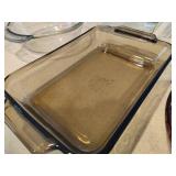 Lot of 7 Glass Baking Dishes & Pie Pans Lot of 7 Glass Baking Dishes & Pie Pans