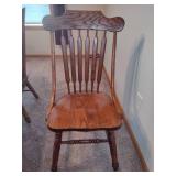 Oak Dining Room Table and Six Chairs Oak Dining Room Table and Six Chairs