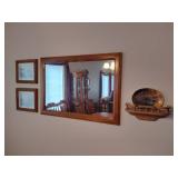 Mirrors, Loon Plate and other Wood Wall Hangings Mirrors, Loon Plate and other Wood Wall Hangings