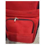 Five Piece Red Stratus Luggage Set Five Piece Red Stratus Luggage Set