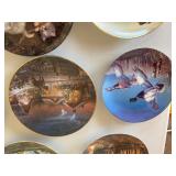 Lot of Nine Collectible Plates inc. Terry Redlin Lot of Nine Collectible Plates inc. Terry Redlin