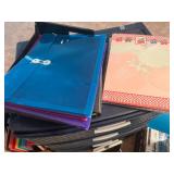 Office Supplies and Three Drawer Plastic Storage, Greeting Cards Office Supplies and Three Drawer Plastic Storage, Greeting Cards