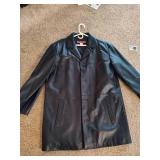 Merona Ladies Long Leather Jacket Merona Ladies Long Leather Jacket