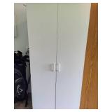 White Two-Door Wardrober White Two-Door Wardrober