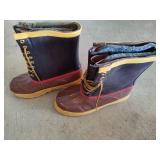 Steel Shank Wool Lined Boots (Sz 7) Steel Shank Wool Lined Boots (Sz 7)