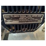 Sears Craftsman Radial Arm Miter Saw Sears Craftsman Radial Arm Miter Saw