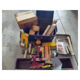 Lot of Painting Supplies Lot of Painting Supplies