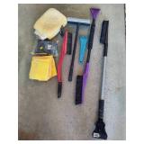 Lot of Windshield Scraper & Car Cleaning Stuff Lot of Windshield Scraper & Car Cleaning Stuff