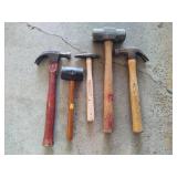 Lot of Hammers & Mallets Lot of Hammers & Mallets