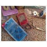 Misc Lot of Rugs, Sewing Supplies + Misc Lot of Rugs, Sewing Supplies +