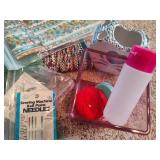 Misc Lot of Rugs, Sewing Supplies + Misc Lot of Rugs, Sewing Supplies +