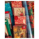Lot of Christmas Cards & Wrapping Paper Lot of Christmas Cards & Wrapping Paper