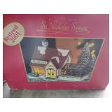 Asst Christmas Lighted Houses & Decor Asst Christmas Lighted Houses & Decor