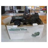 Replica WW II Military Jeep Replica WW II Military Jeep
