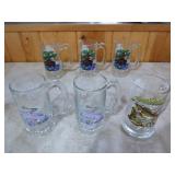 6 Schmidt Beer Collector Series Steins 6 Schmidt Beer Collector Series Steins