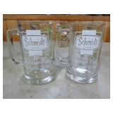 6 Schmidt Beer Collector Series Steins 6 Schmidt Beer Collector Series Steins