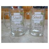 6 Schmidt Beer Collector Series Steins 6 Schmidt Beer Collector Series Steins