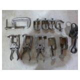 Assortment of Clamps Assortment of Clamps