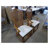 2 Dining Captain Chairs 2 Dining Captain Chairs