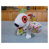 9 Target Plush Dogs in Coca-Cola Tray 9 Target Plush Dogs in Coca-Cola Tray