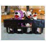 9 Target Plush Dogs in Coca-Cola Tray 9 Target Plush Dogs in Coca-Cola Tray