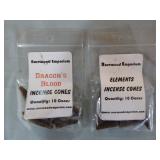 15 Packages of Incense Cones 15 Packages of Incense Cones