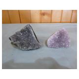 2 Amethyst Stones 2 Amethyst Stones