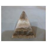 2 Zebra Calcite Pyramids 2 Zebra Calcite Pyramids