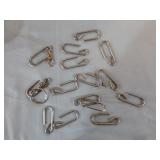 Tote of Assorted Hooks and Key Chains Tote of Assorted Hooks and Key Chains