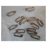 Tote of Assorted Hooks and Key Chains Tote of Assorted Hooks and Key Chains