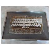 New York Yankees 1951 American League Champions Framed Print with Signatures New York Yankees 1951 American League Champions Framed Print with Signatures