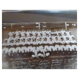 New York Yankees 1951 American League Champions Framed Print with Signatures New York Yankees 1951 American League Champions Framed Print with Signatures