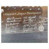 New York Yankees 1951 American League Champions Framed Print with Signatures New York Yankees 1951 American League Champions Framed Print with Signatures