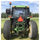 1994 John Deere 6400 Tractor 4X4 With Broom