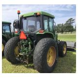 1994 John Deere 6400 Tractor 4X4 With Broom