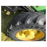 1994 John Deere 6400 Tractor 4X4 With Broom