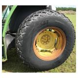 1994 John Deere 6400 Tractor 4X4 With Broom