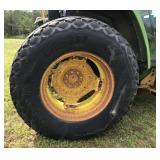 1994 John Deere 6400 Tractor 4X4 With Broom