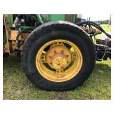 1994 John Deere 6400 Tractor 4X4 With Broom