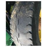 1994 John Deere 6400 Tractor 4X4 With Broom